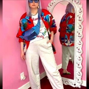 NWOT Vintage  Red Blouse